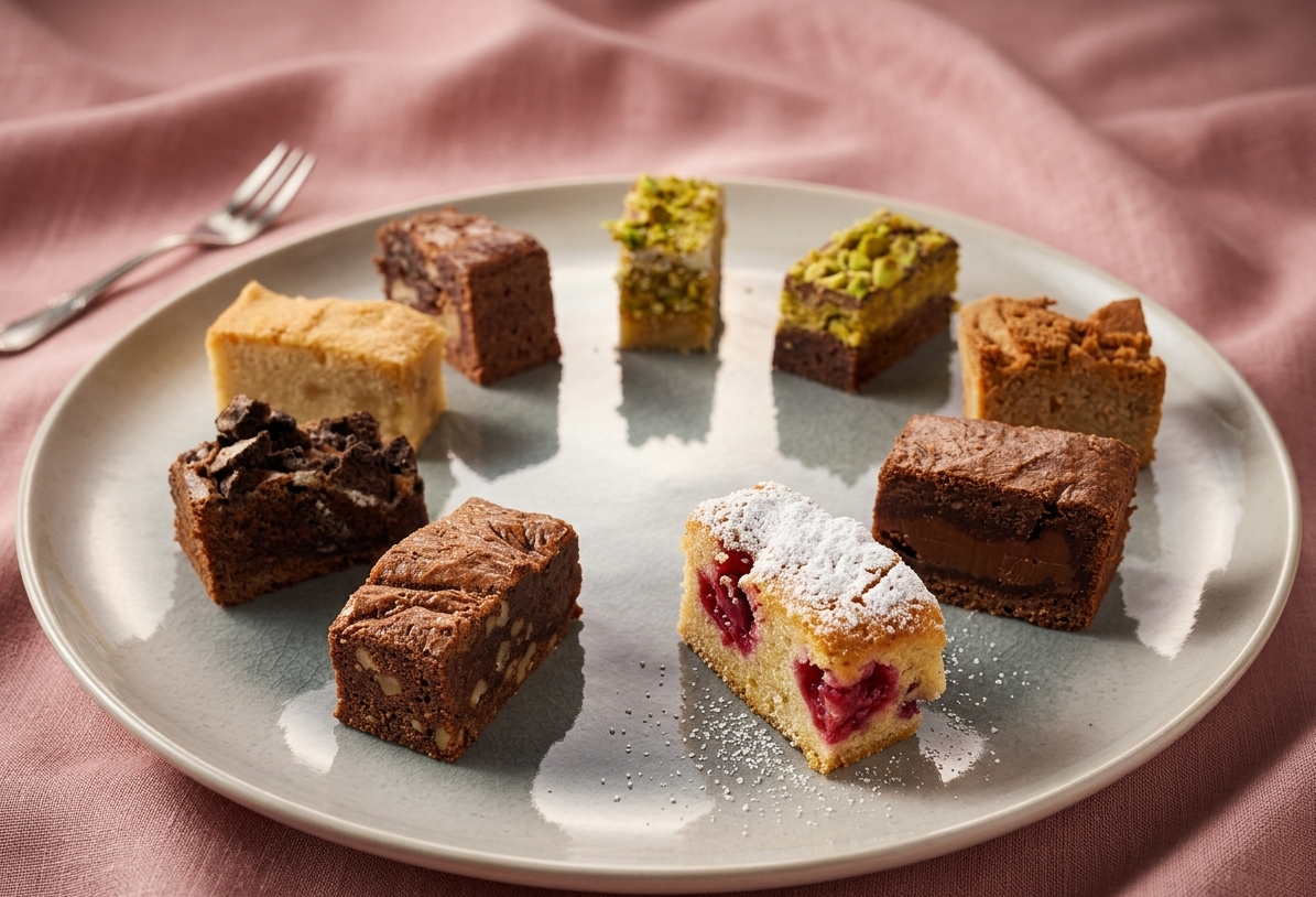 Caja Bocados de Brownies & Blondies