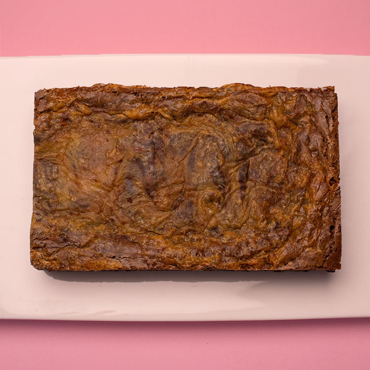 Barra Brownie con Manjar Blanco